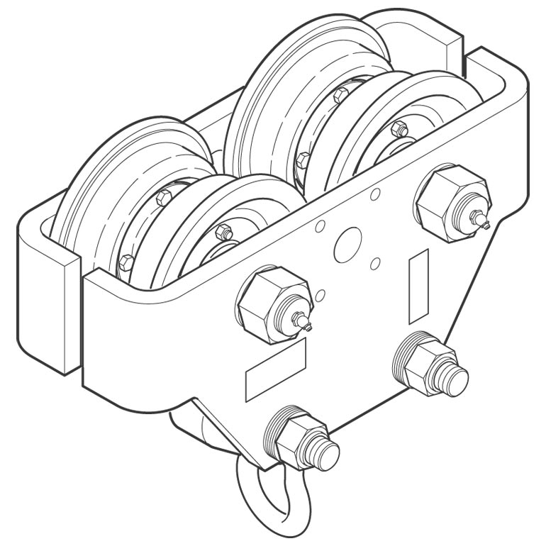 support structures TIR132TrolleyL001l